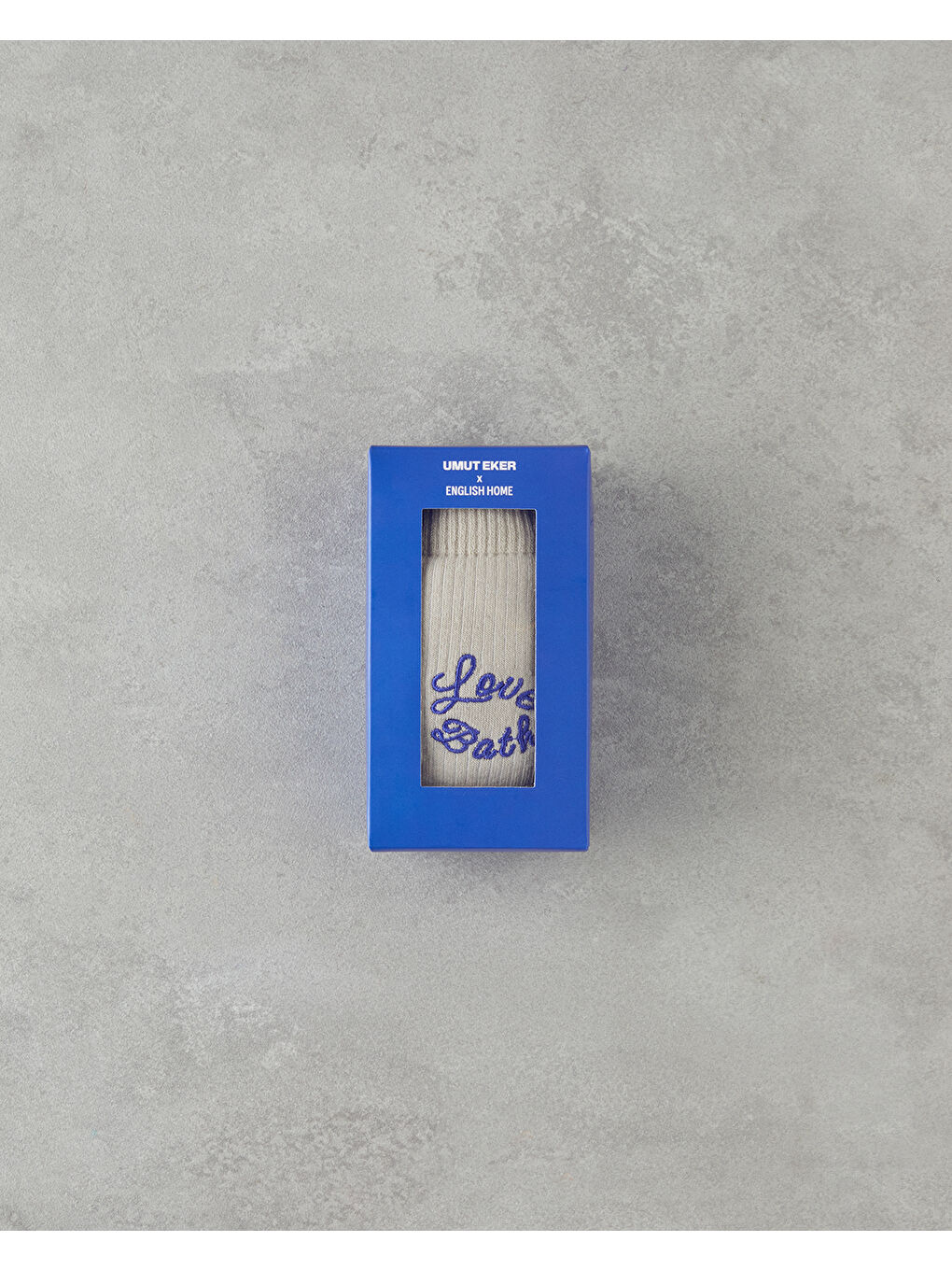 Ekru Love Bath Erkek Çorap 40-44 Krem-3