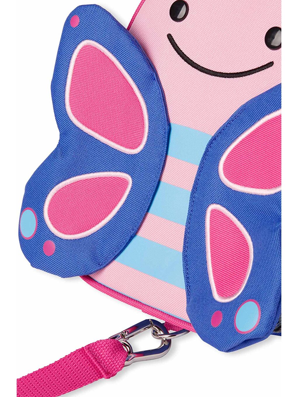 Karışık Çocuk Emniyet Kemerli Sırt Çantası Kelebek-4