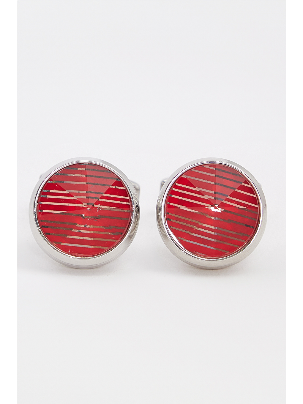 Kırmızı Erkek Kol Düğmesi-1