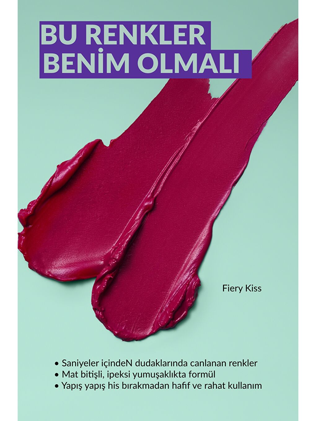 Color Trend Likit Mat Ruj Fiery Kiss-2