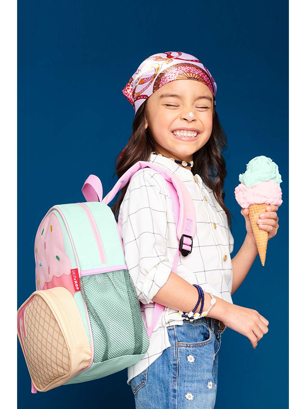 Karışık Çocuk Sırt Çantası Dondurma-3