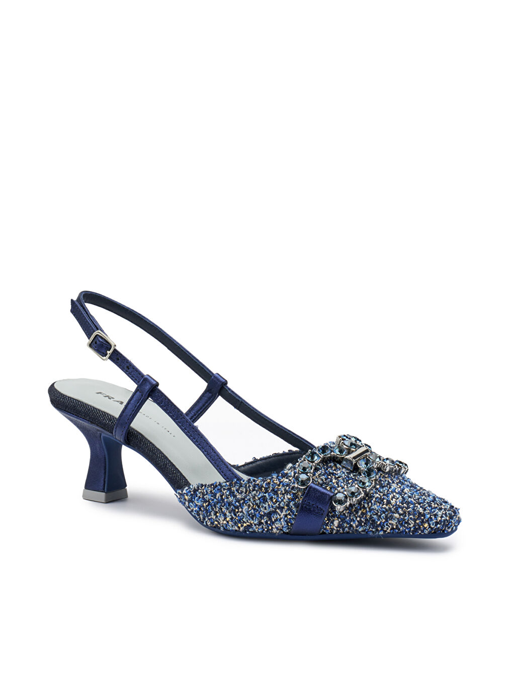 Lacivert Kadın Topuklu / Stiletto 81H2 FANCYplume OROdenim-1