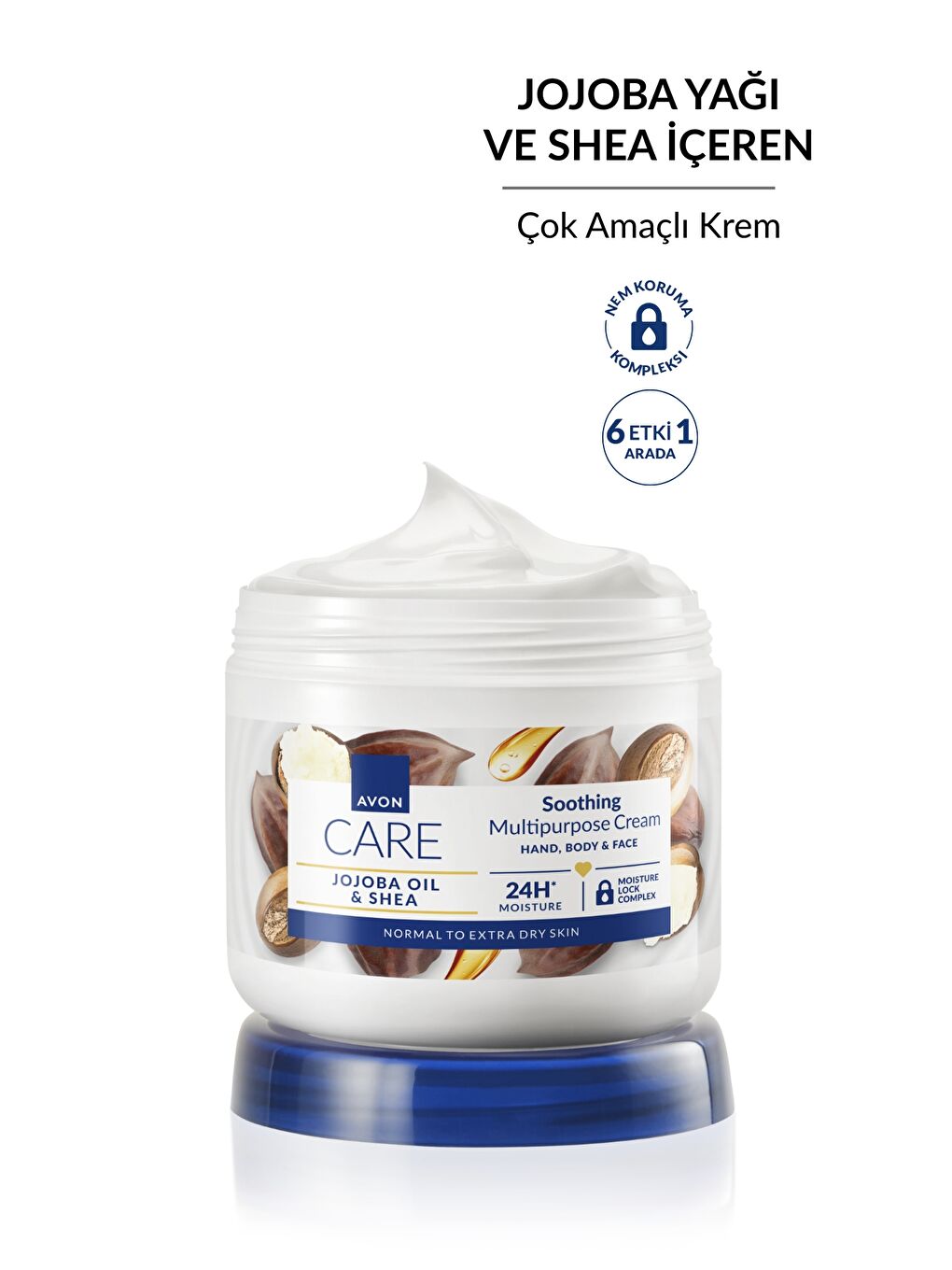 Care Jojoba Yağı ve Shea İçeren Çok Amaçlı Krem 400ml-1