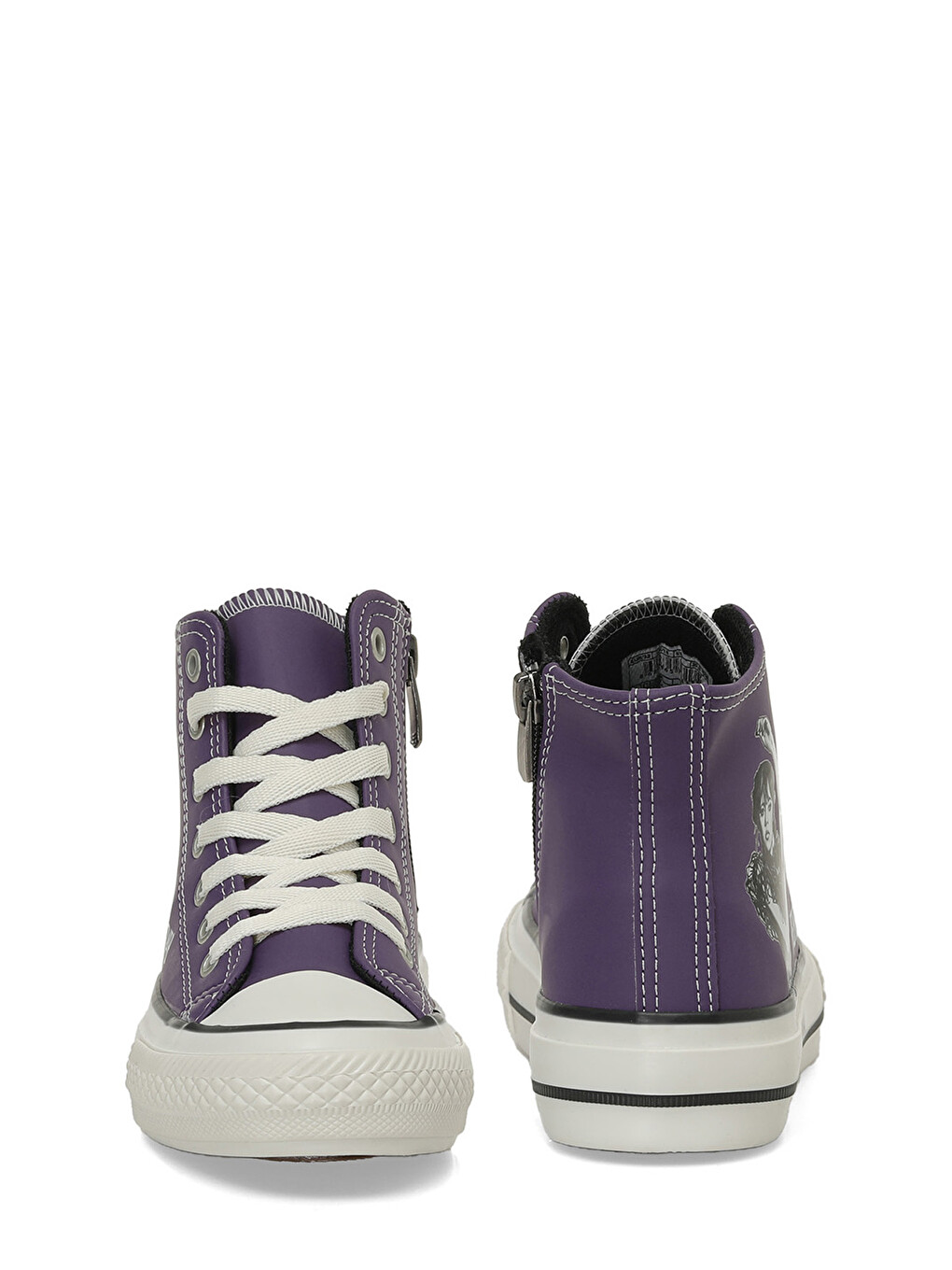 Pama.f4pr Mor Kız Çocuk High Sneaker-4