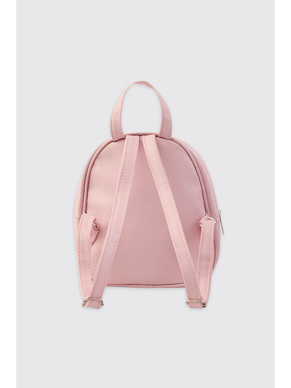 Kız Çocuk Fiyonk Detaylı Pembe Sırt Çantası-2