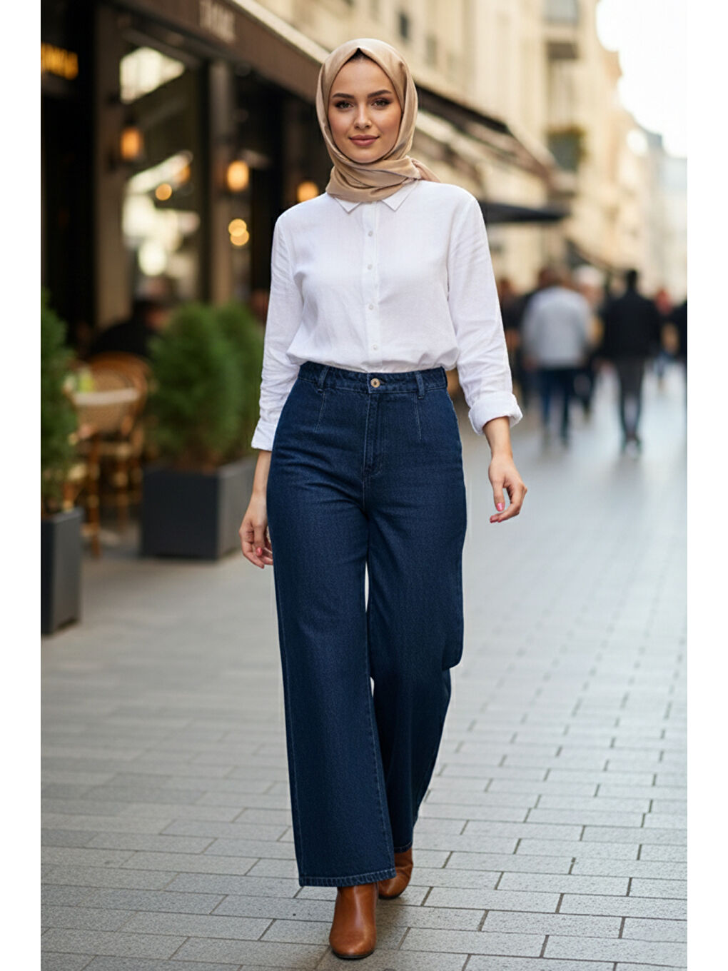 Bol Paça Jean Pantolon 16199 Lacivert-4