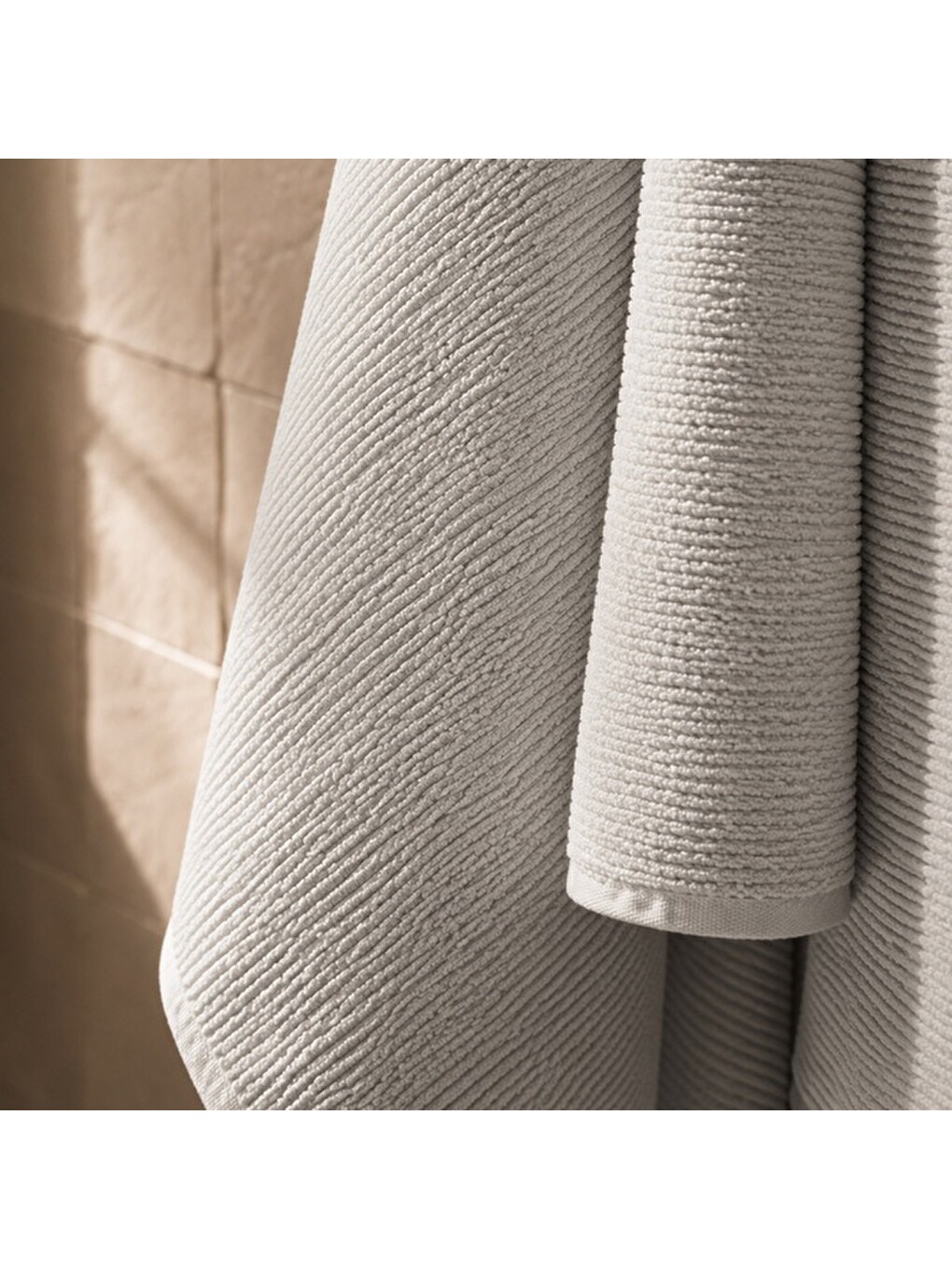 Soft Bame Banyo Havlusu - Ekru - 90x150 cm-6