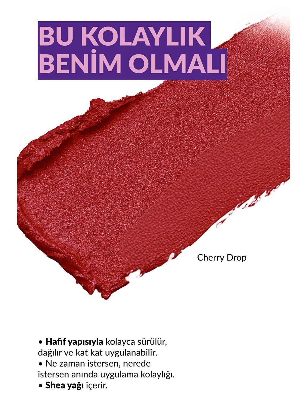 Color Trend Stik Allık - Cherry Drop-2