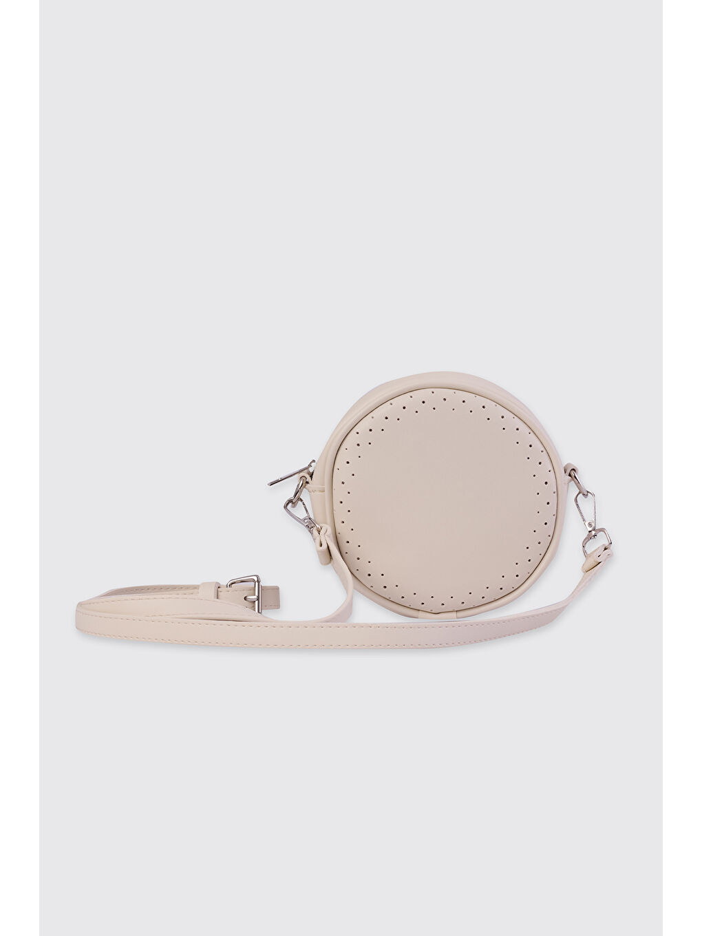 Kız Çocuk Yuvarlak Bej Çanta-2