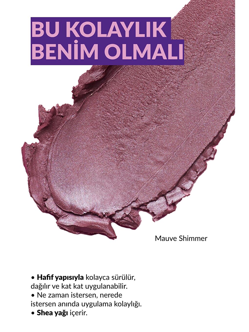Color Trend Stik Allık - Mauve Shimmer-2