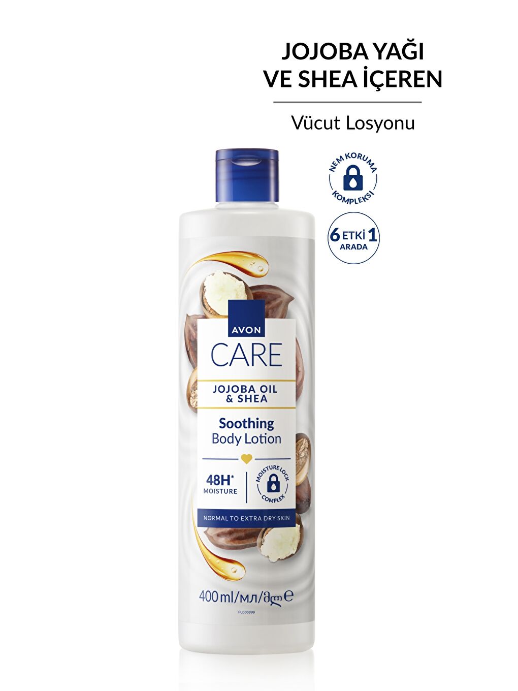 Care Jojoba Yağı ve Shea İçeren Vücut Losyonu 400ml-1