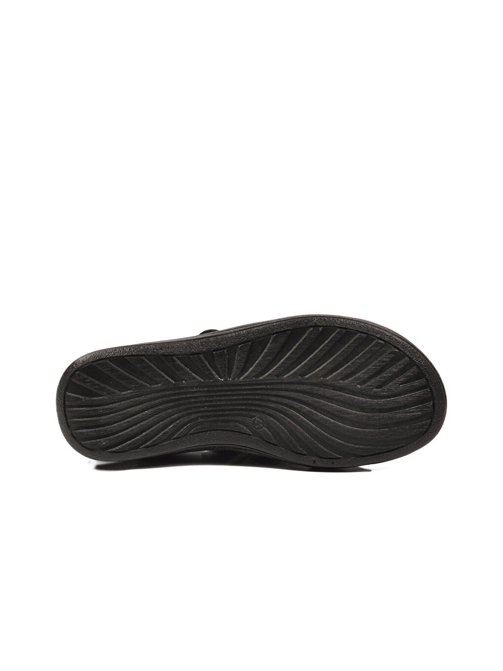 Siyah Hakiki Deri Erkek Sandalet 8520 M-4