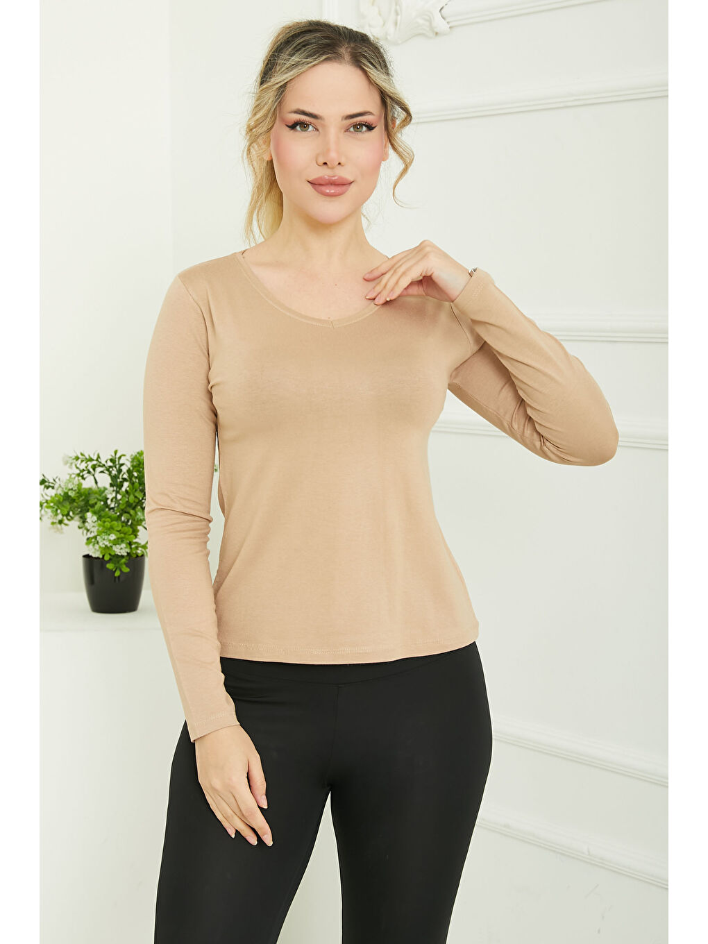 V Yaka Viskon Badi Bej - 26826-1