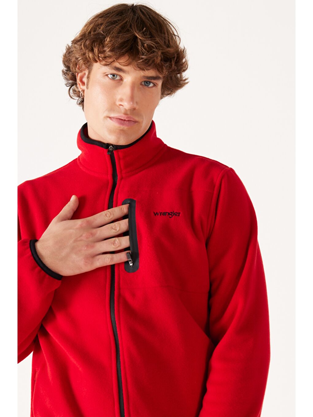 Kırmızı Regular Fit Normal Kesim Polar-2