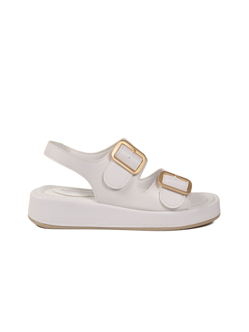 Beyaz Hafif Yumuşak Taban Kadın Sandalet 35332 Z