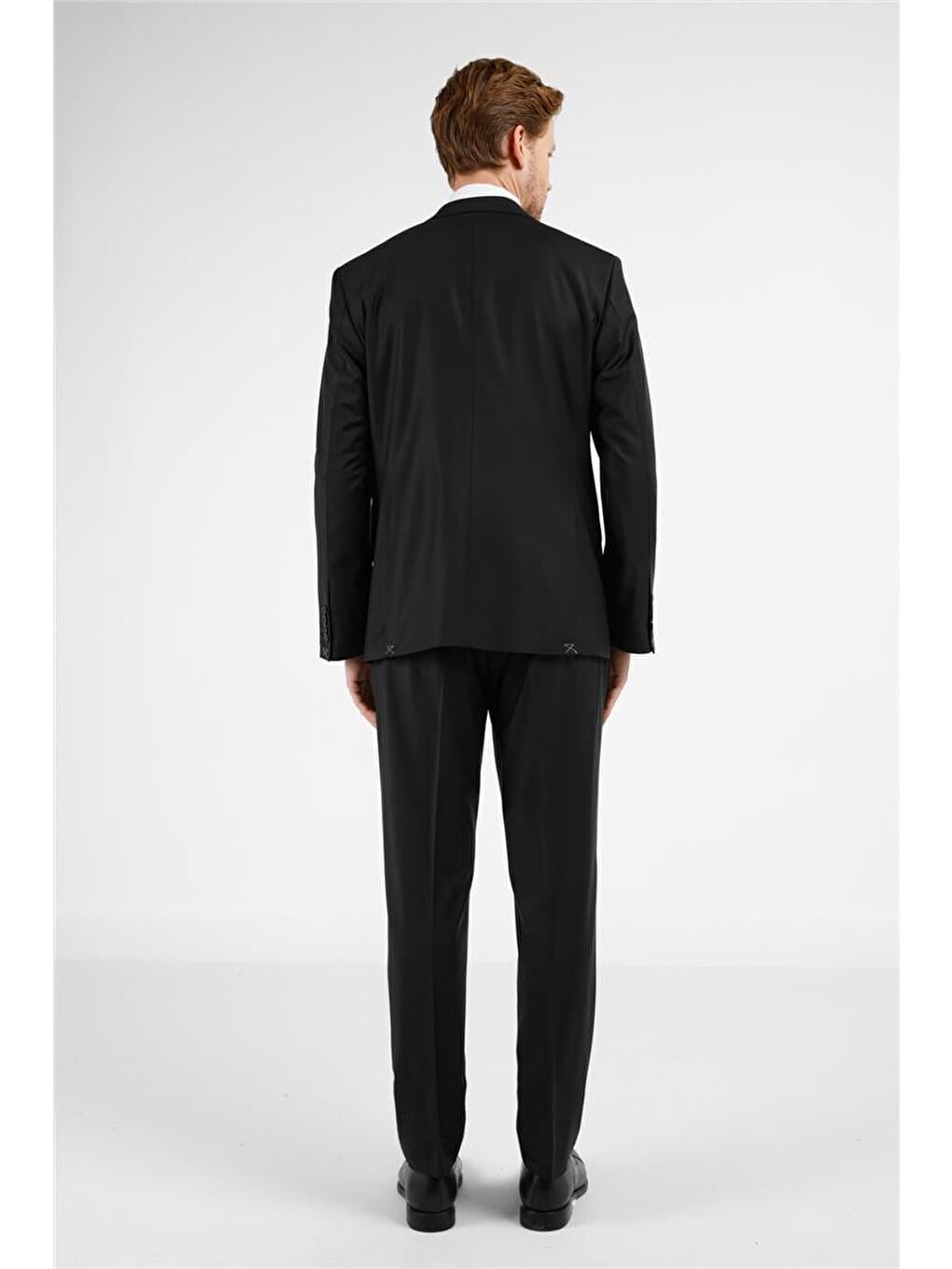 Siyah Mono Yaka 6 Drop Comfort Fit Takım Elbise 1001255178-3