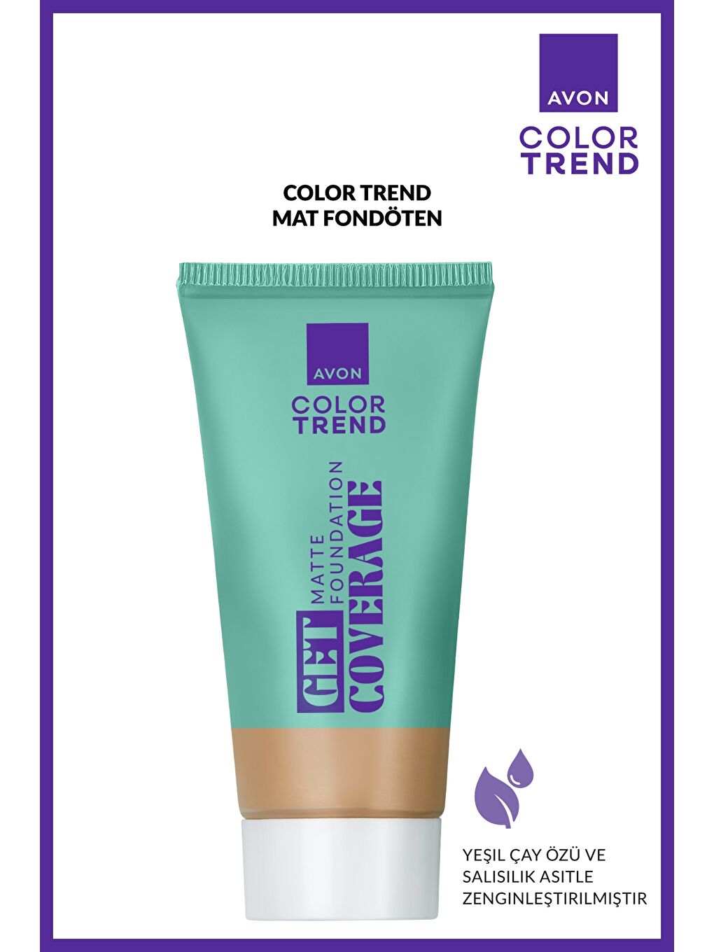 Color Trend Mat Fondöten 228G Nude-1