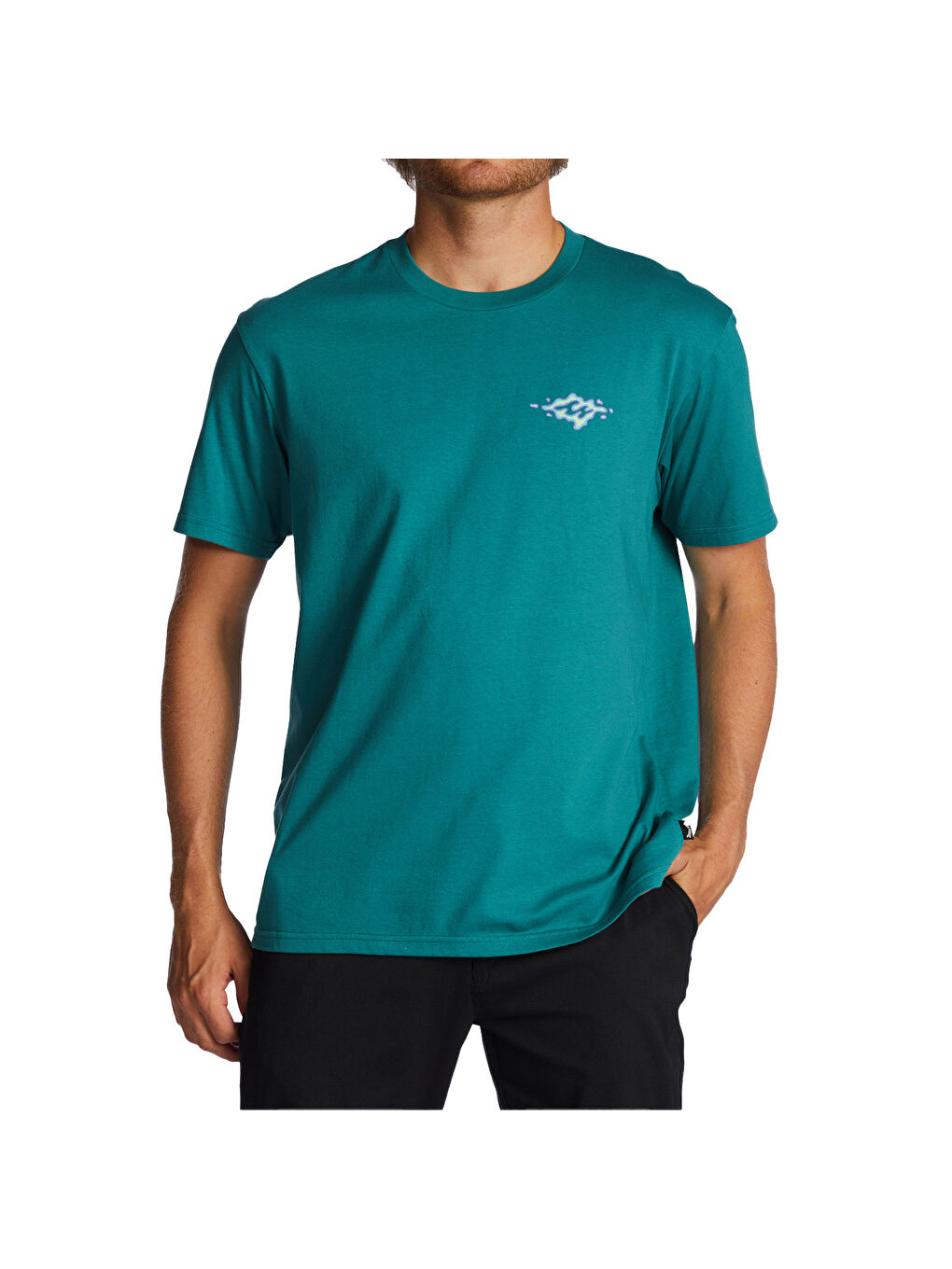 Yeşil Tall Tale Ss Erkek Mavi Tişört-2