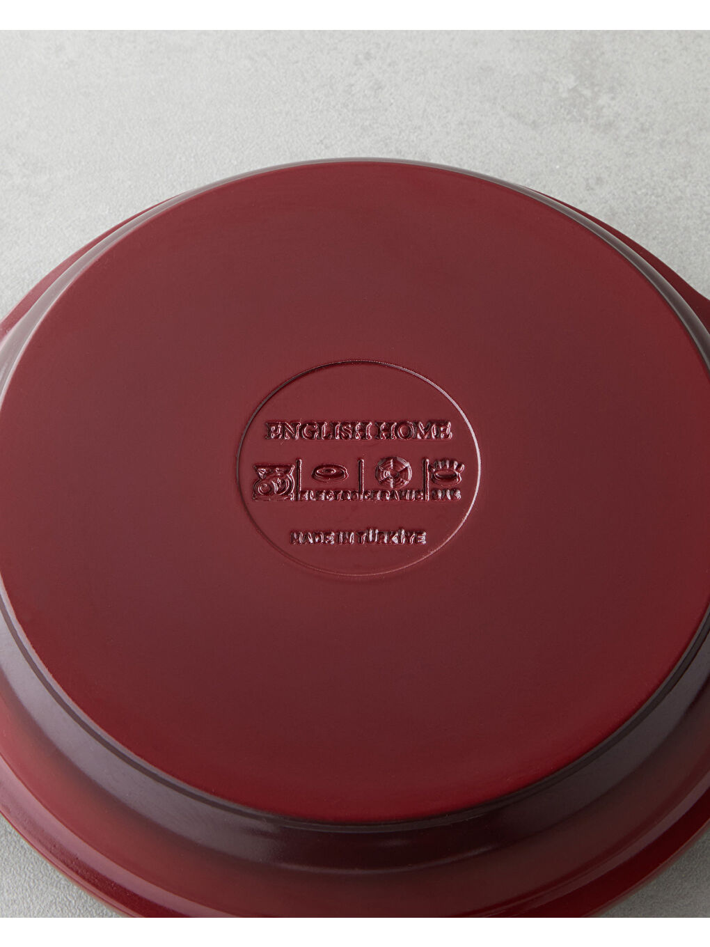 Prime Blush Premium Tava Seti 20-26 cm Bordo-6