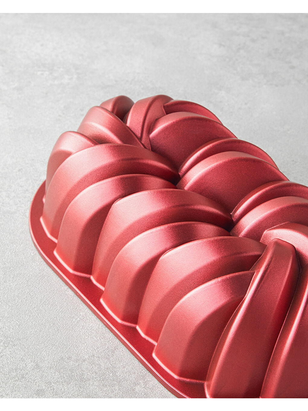 Patisserie Helix Premium Döküm Baton Kek Kalıbı 26 cm Siyah-3