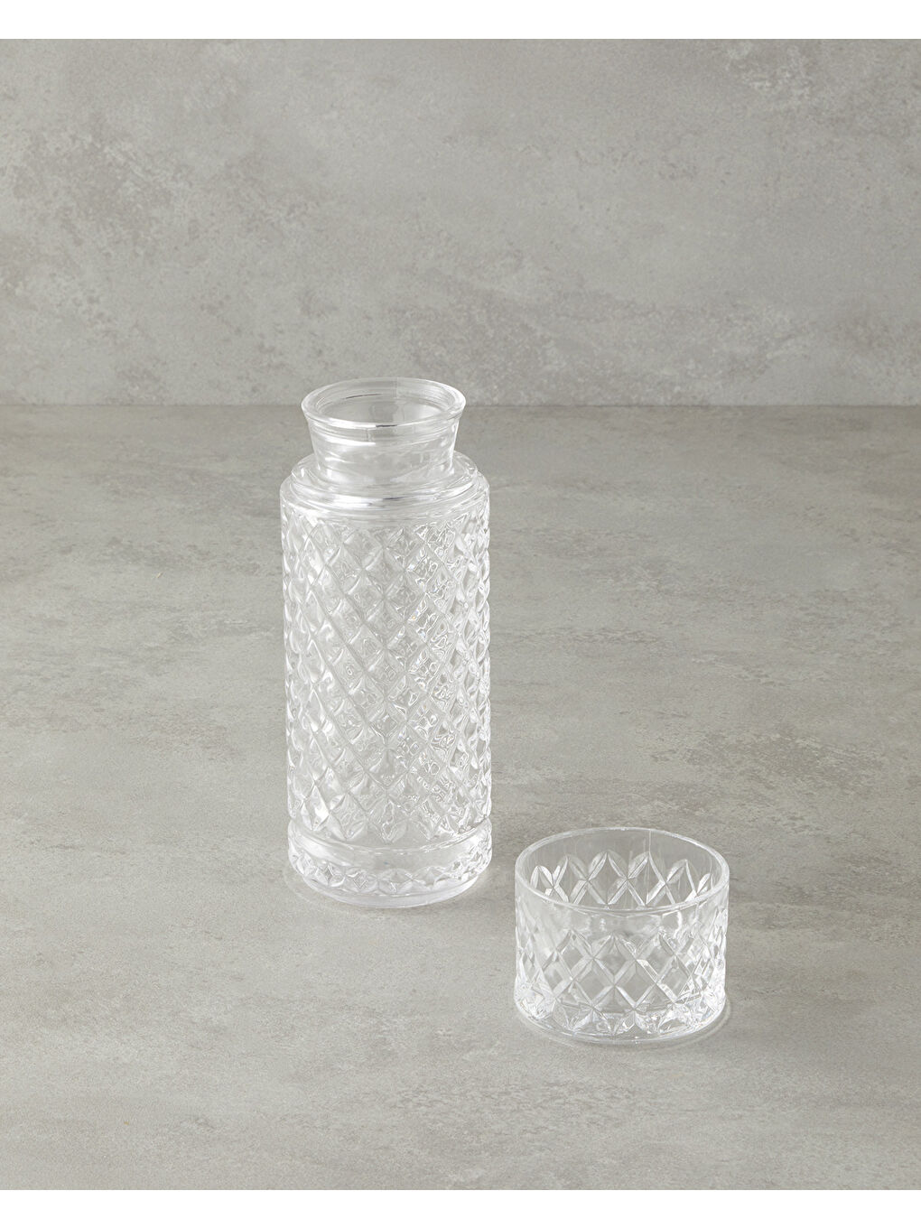 Renksiz Cavea Cam Sürahi Şeffaf-1