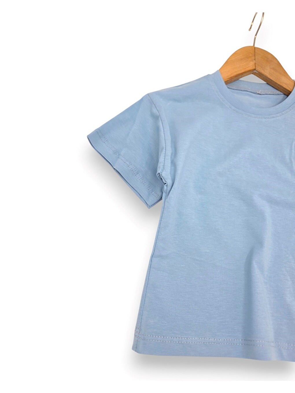 Mavi Erkek Çocuk Yazlık Şort T-shirt Özel Takım-3