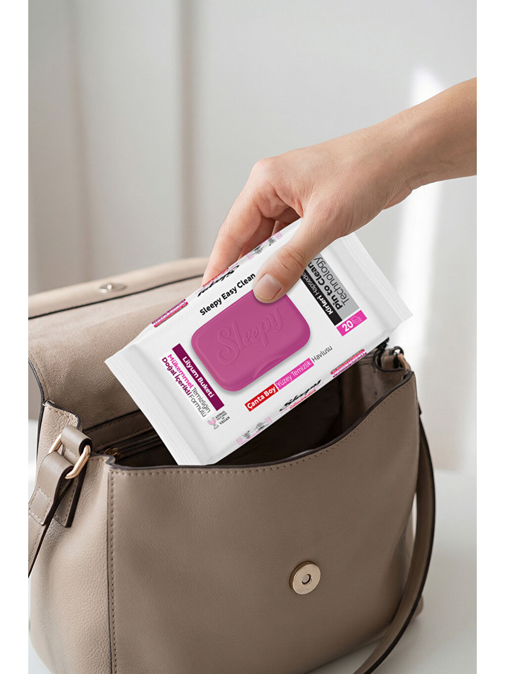 Easy Clean Lilyum Buketi Yüzey Temizlik Havlusu Çanta Boy 12x20 (240 Yaprak)-4