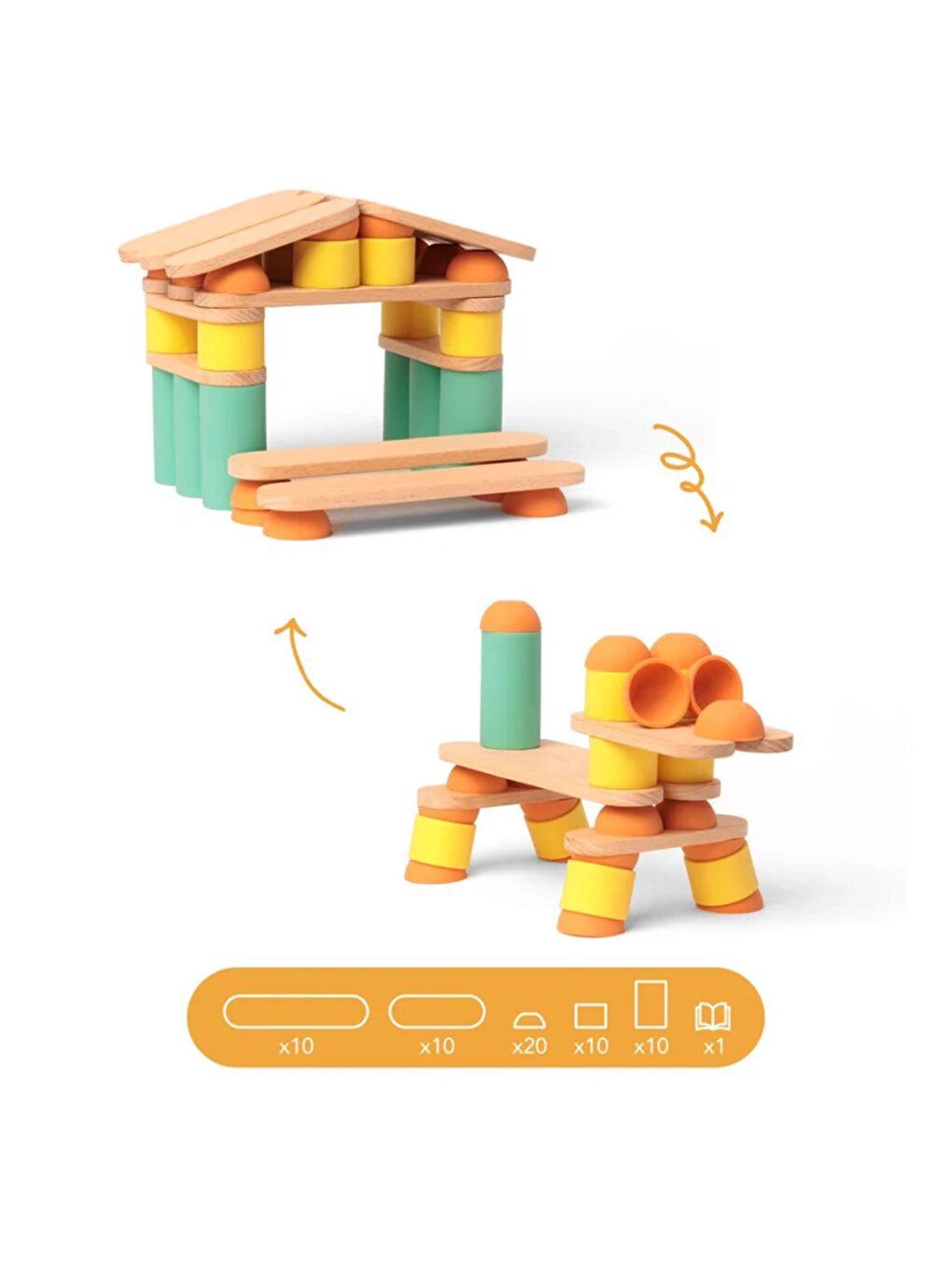 Stix Yapı ve Denge Oyunu 60 Parça-2