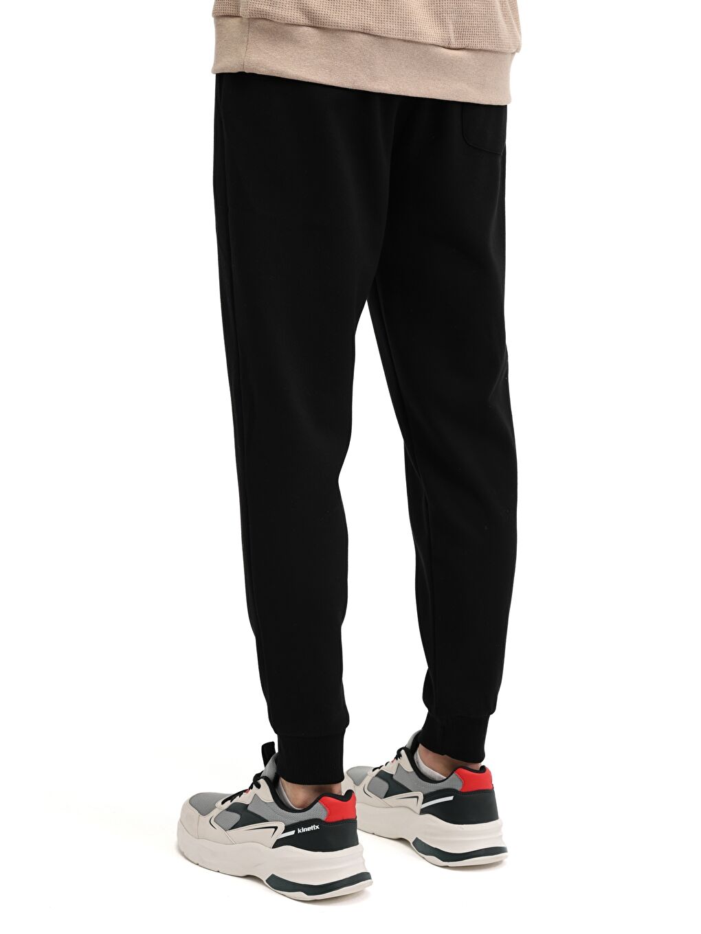 MB REVES 22LJK-586062 5PR Siyah Erkek Eşofman Altı-1