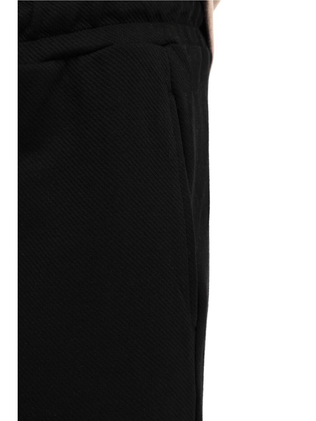 MB REVES 22LJK-586062 5PR Siyah Erkek Eşofman Altı-3