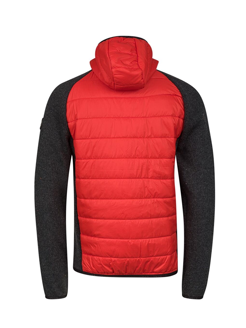 Lucas Erkek Kapüşonlu Tam Fermuarlı Sweat Kırmızı-3