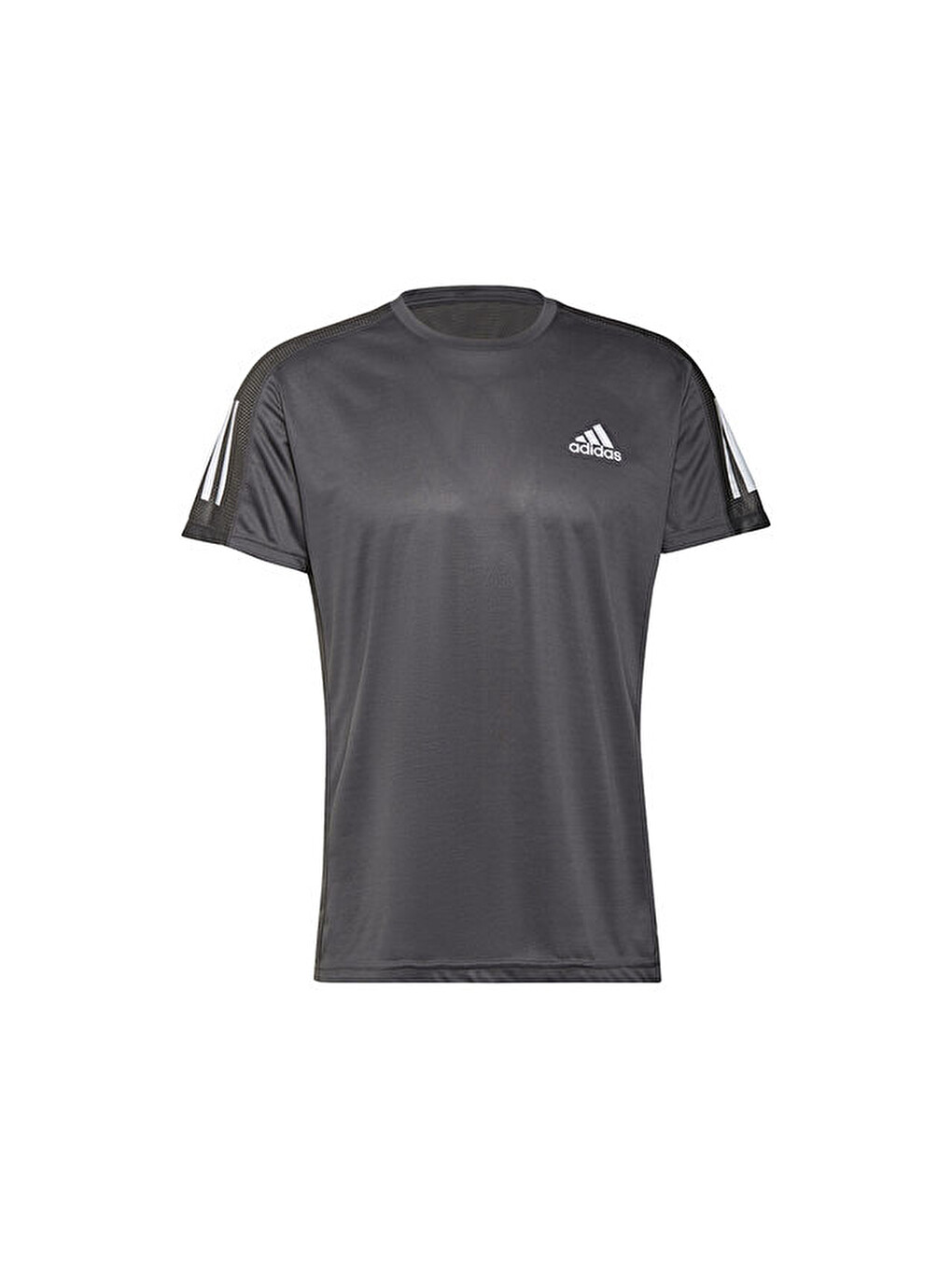 Own The Run Tee Erkek Koşu Tişörtü H34487 Gri