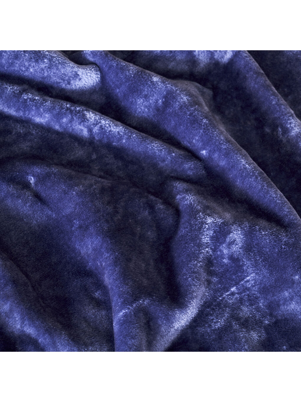 Shelly Wellsoft Çift Kişilik Battaniye Lacivert (200x220 cm)-1