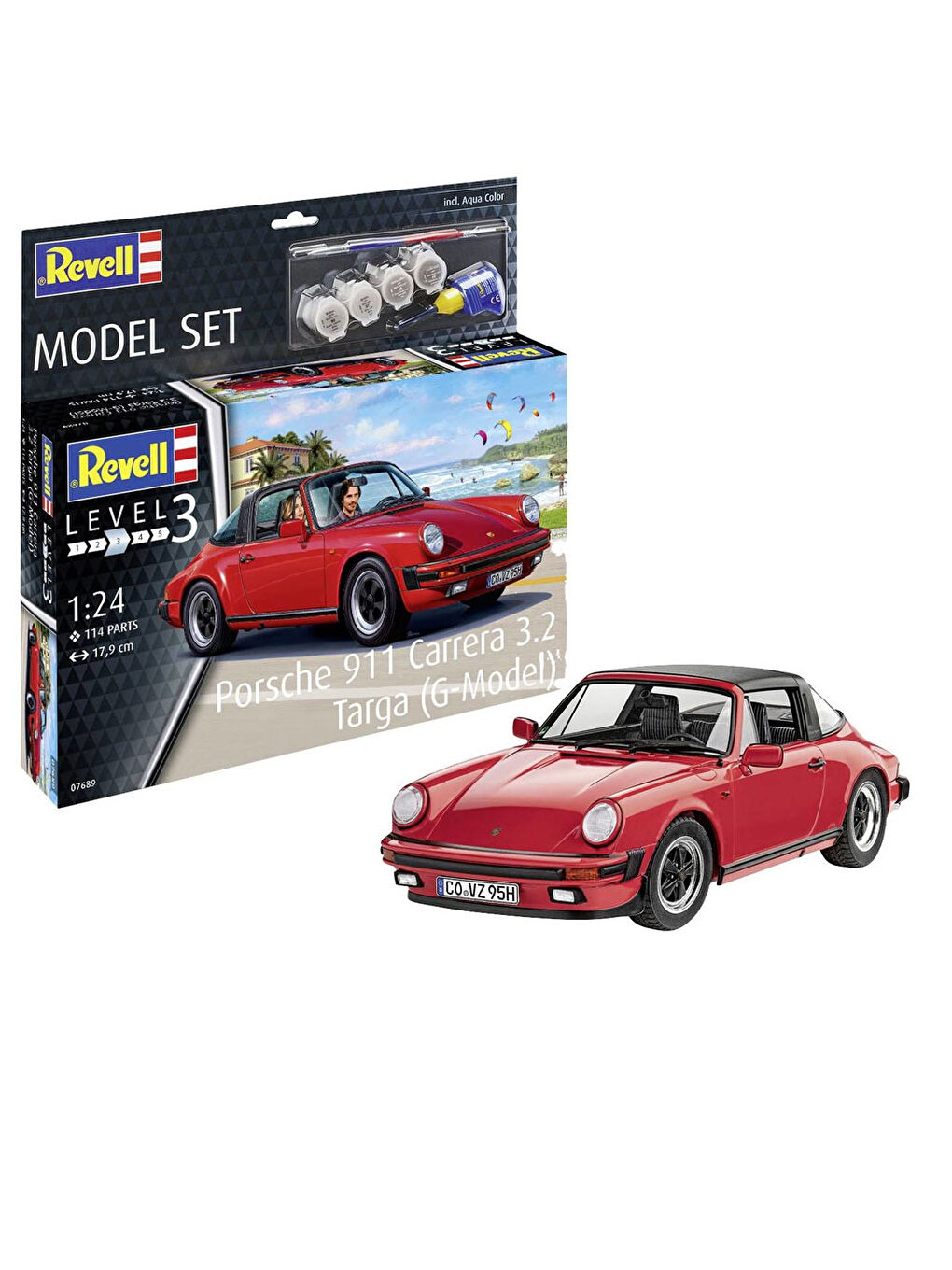 Model Set Araba Porsche 911 3.2 Targa 67689