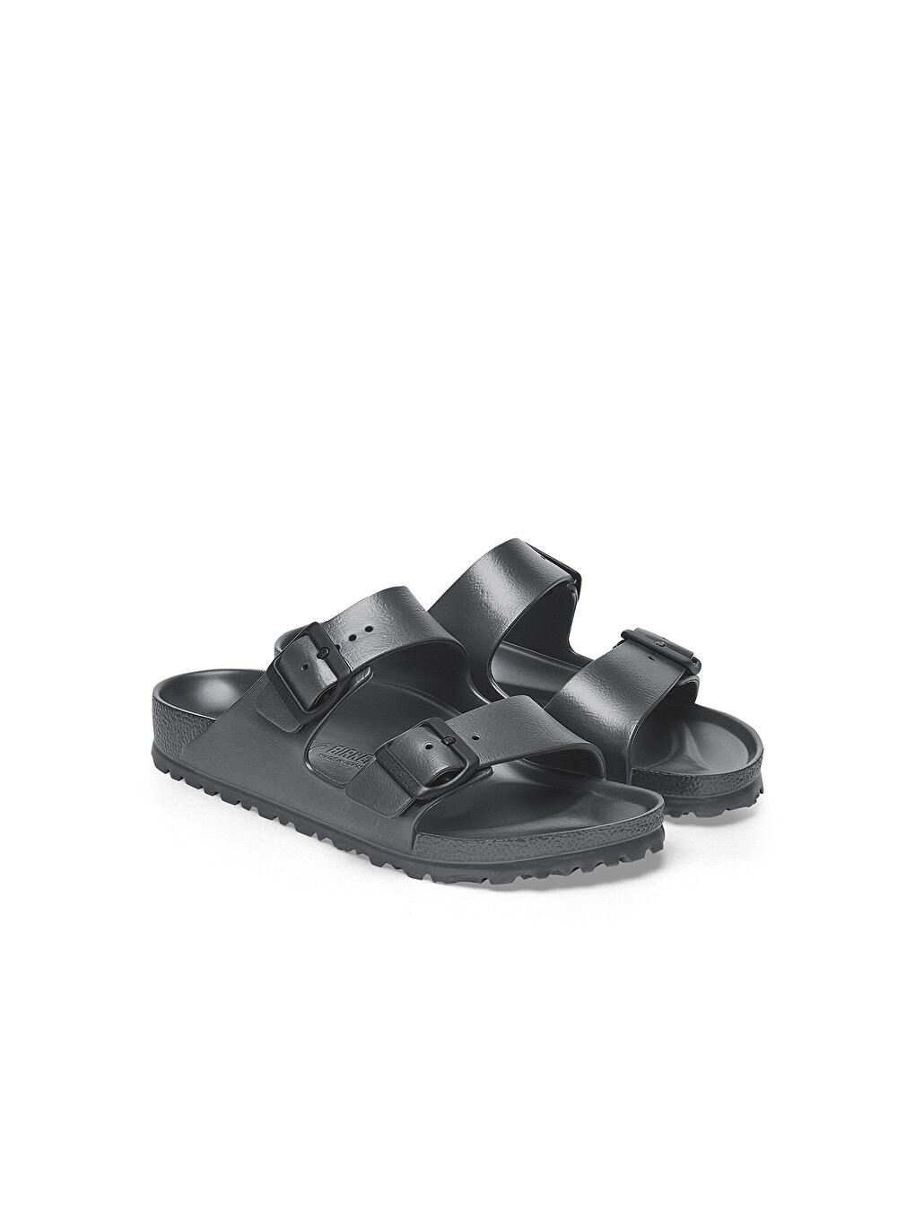 Antrasit Kadın Terlik 1001498 Birkenctock Arizona Eva Metallic Anthracite-2