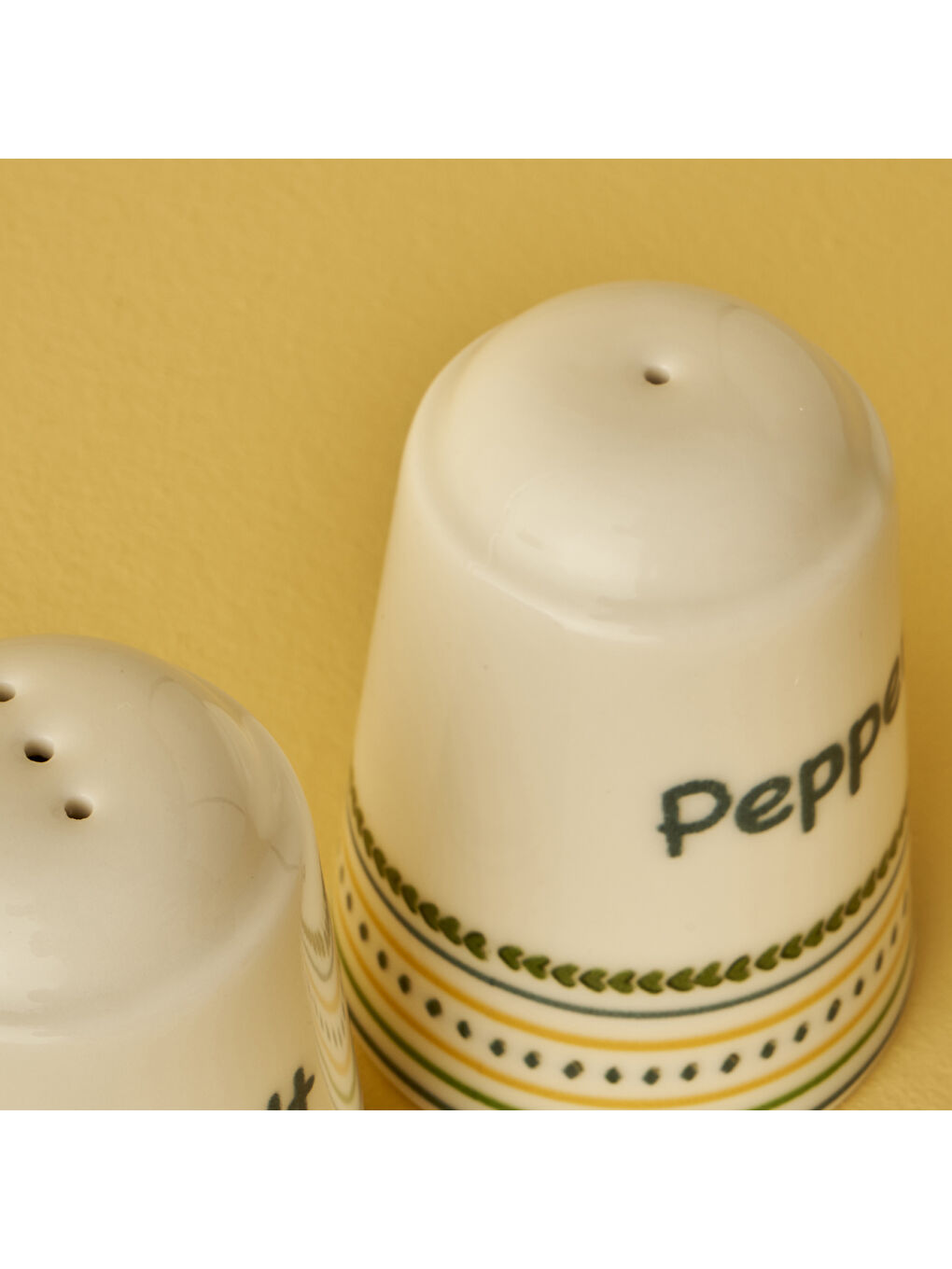 Karışık Lemoncello Porselen Tuzluk-Biberlik (7 cm)-1