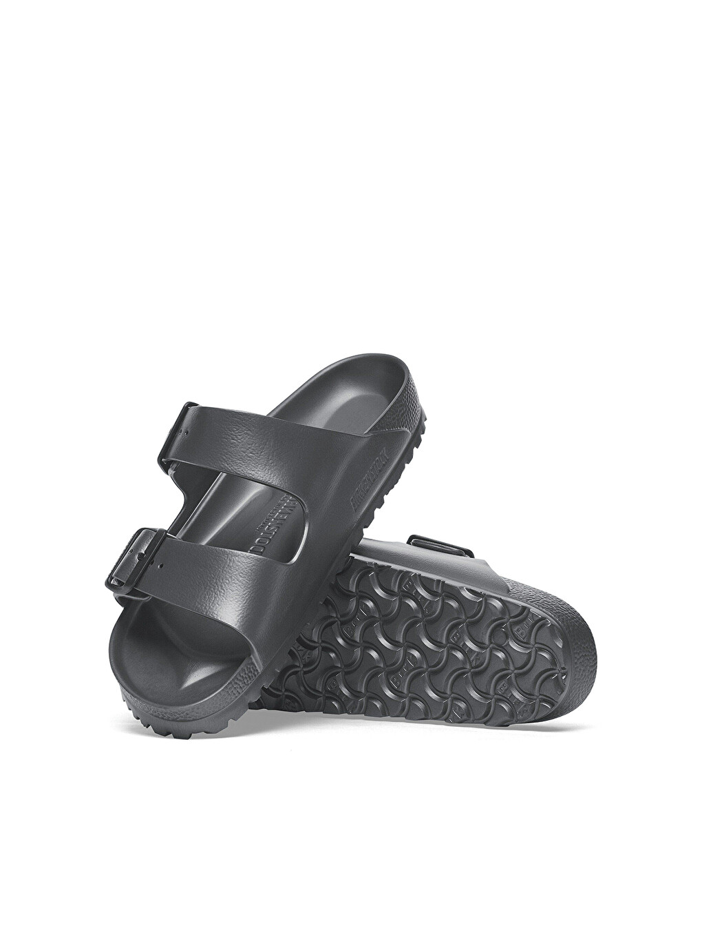 Antrasit Kadın Terlik 1001498 Birkenctock Arizona Eva Metallic Anthracite-5