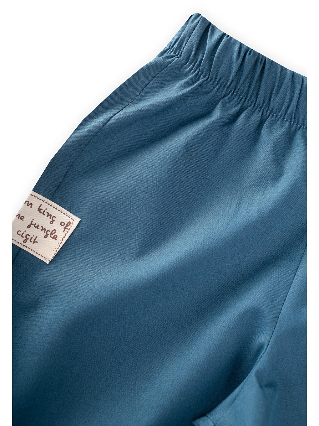 Oversize T-shirt Takım 1-7 Yaş Bej-3