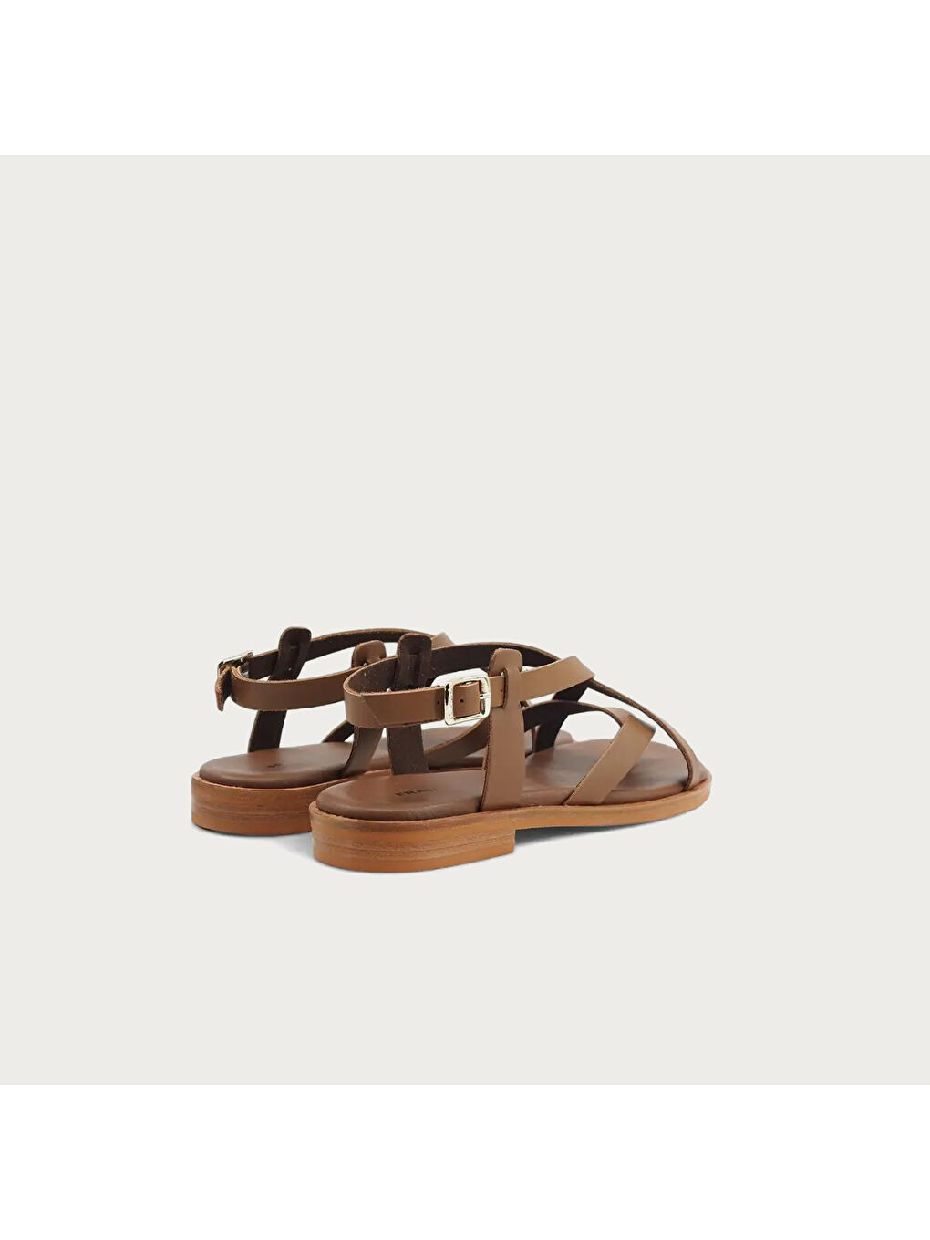 Kahverengi Kadın Sandalet 86P2 LONDON Sandalo-3