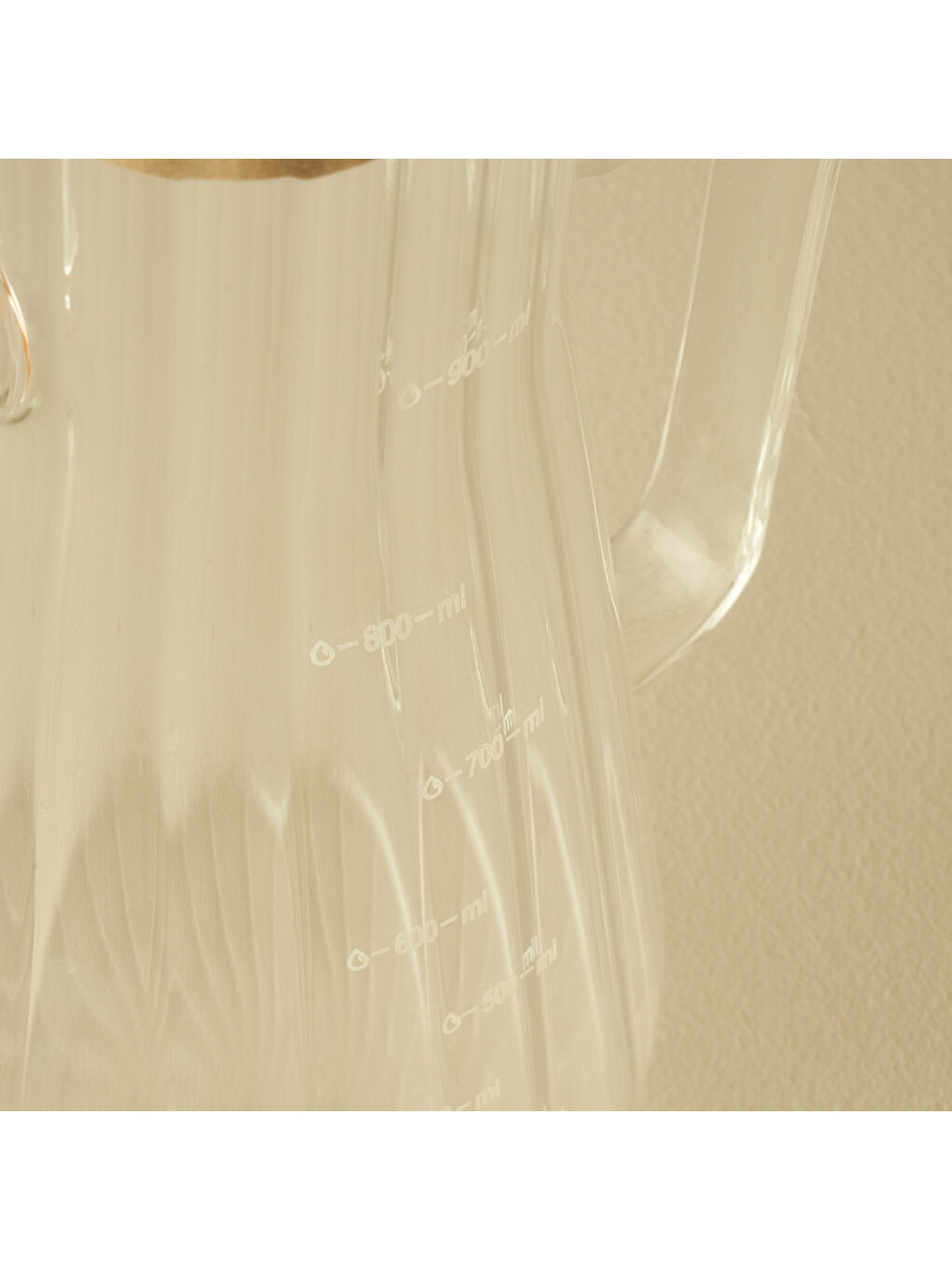 Bej Alice Bambu Kapaklı Yağlık Naturel (1000 cc)-2