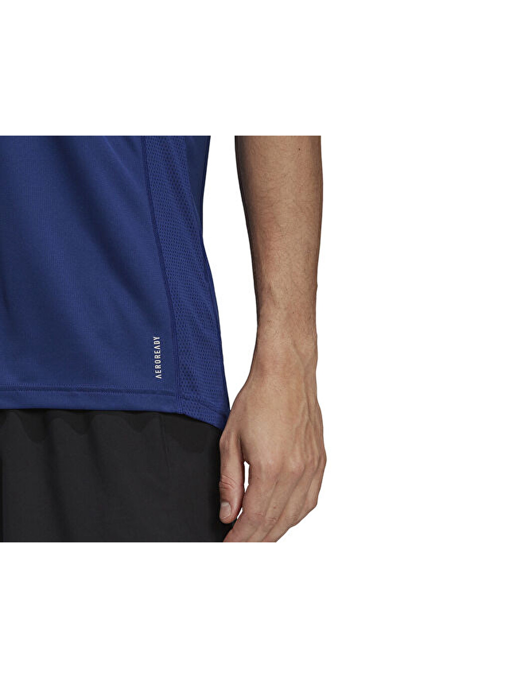 Own The Run Tee Erkek Koşu Tişörtü H34494 Lacivert-5