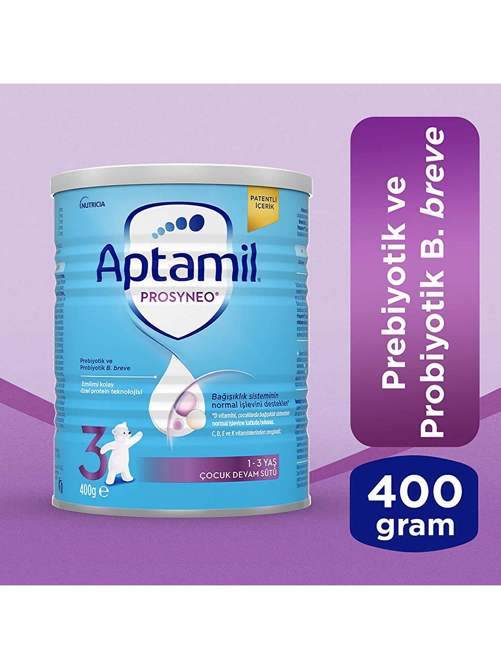 Prosyneo 3 Prebiyotikli Probiyotikli Devam Sütü 400 Gr