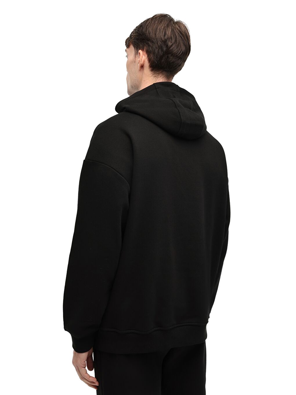 MB ROS 17HS109 5PR Siyah Erkek Sweatshirt-1