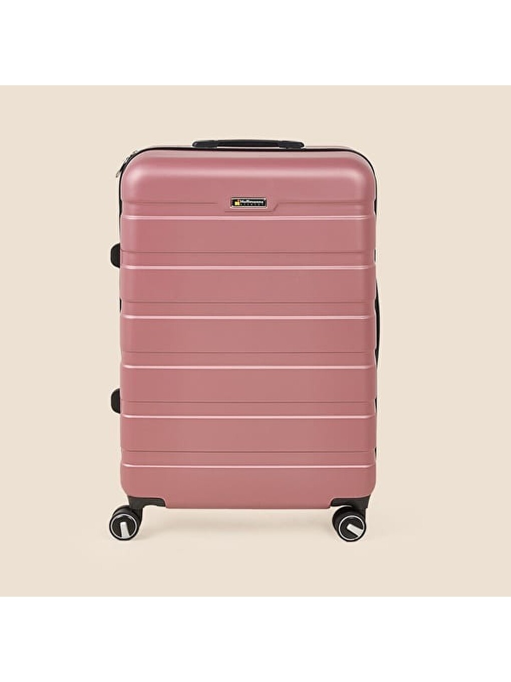 Pembe Titan Büyük Boy ABS Valiz - Gülkurusu - 76x52x30 cm