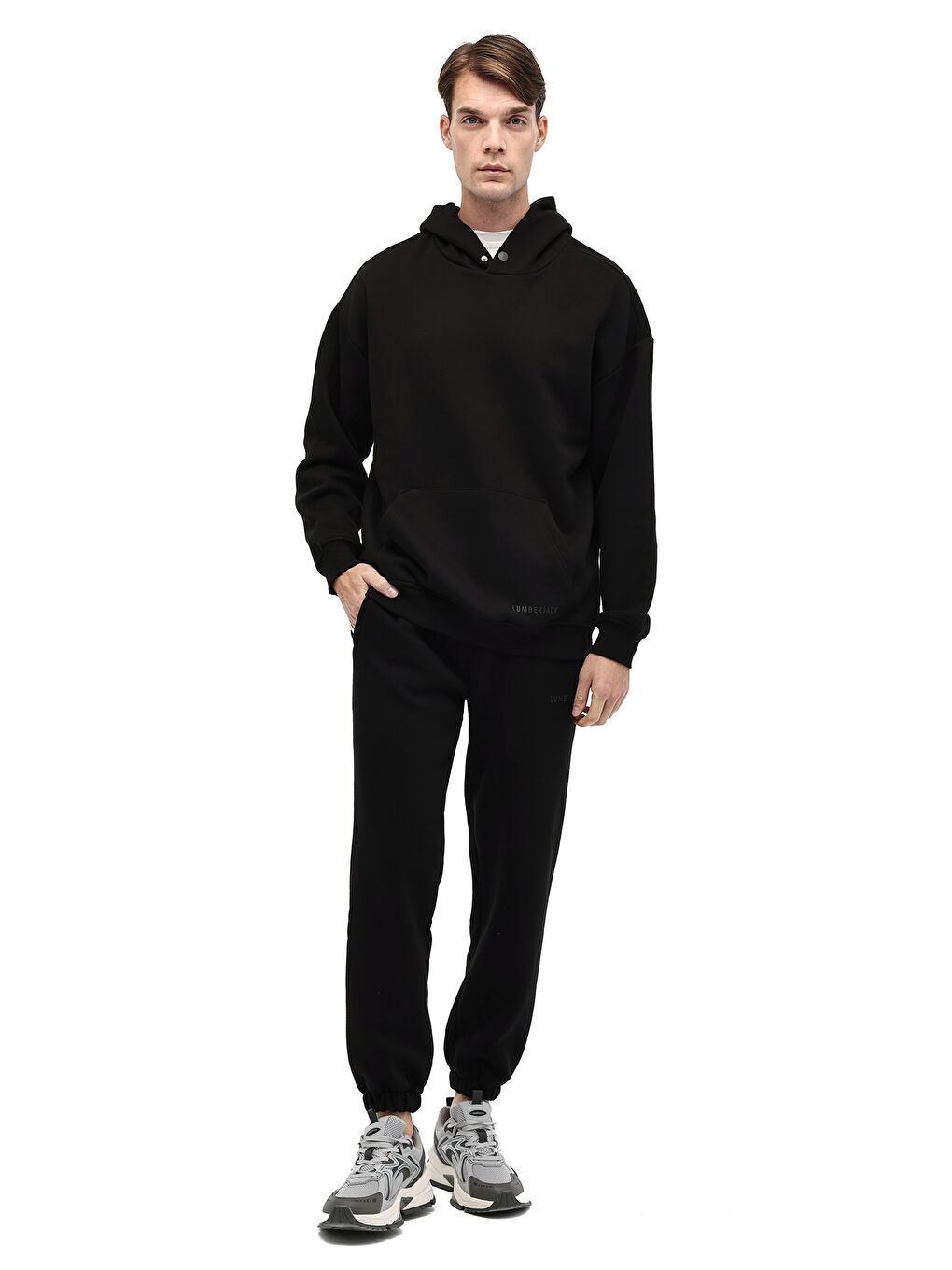 MB ROS 17HS109 5PR Siyah Erkek Sweatshirt-2