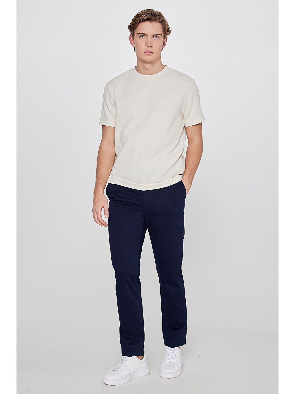 Lacivert Erkek Kanvas Pantolon