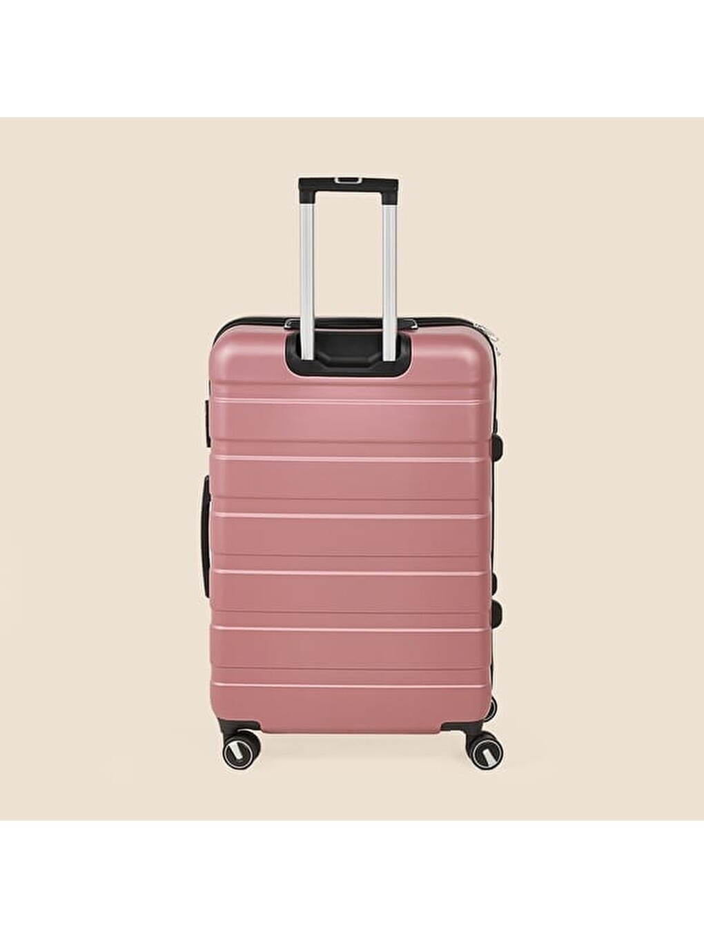 Pembe Titan Büyük Boy ABS Valiz - Gülkurusu - 76x52x30 cm-6