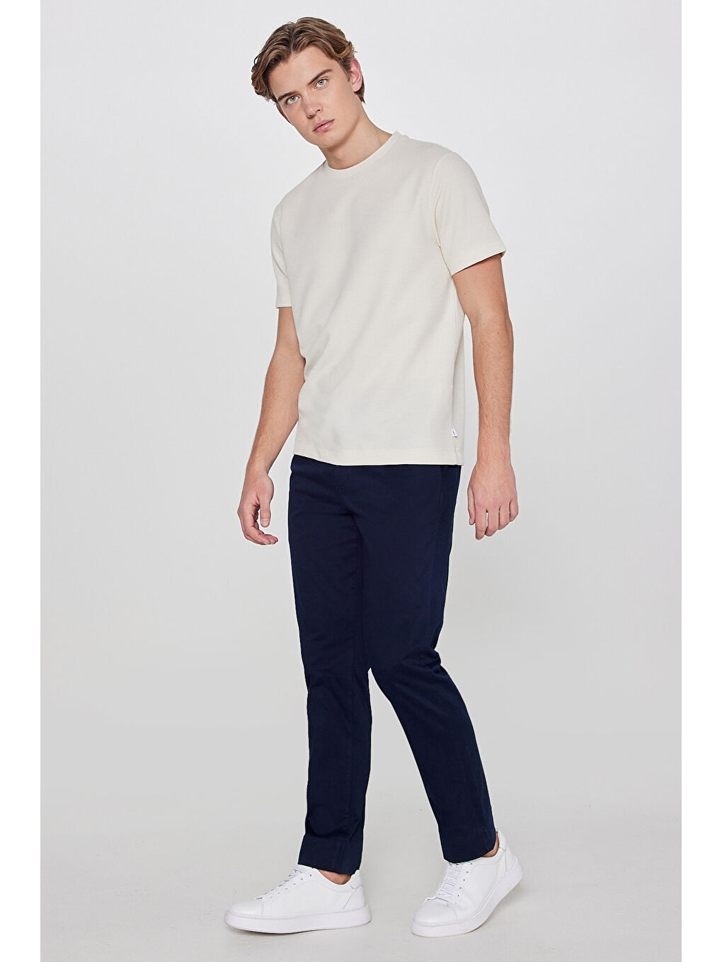 Lacivert Erkek Kanvas Pantolon-1