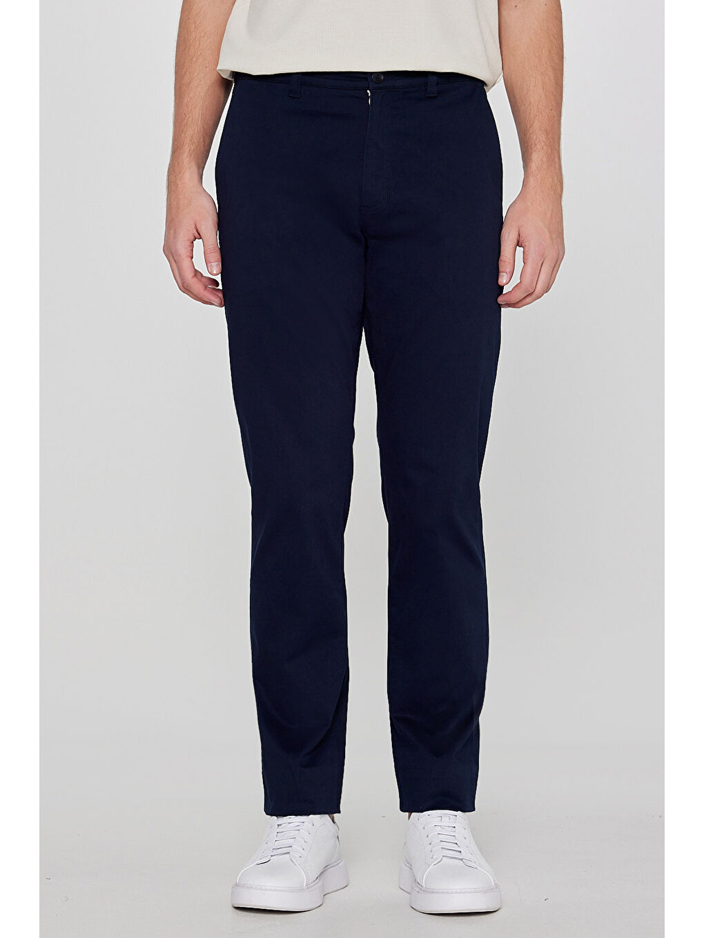 Lacivert Erkek Kanvas Pantolon-2