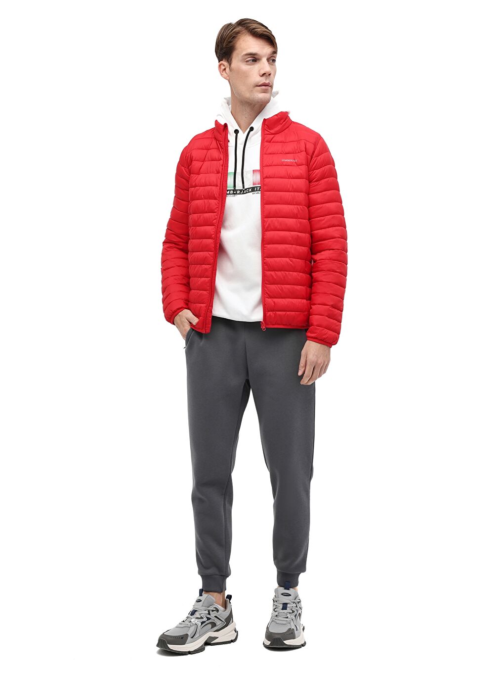 ML STAR 1OW1000 5PR Kırmızı Erkek Şişme Mont-2